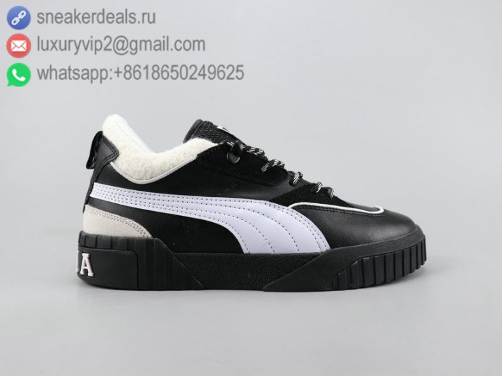Puma Cail Suede Tsai Unisex Skate Shoes Black&White Size 36-45